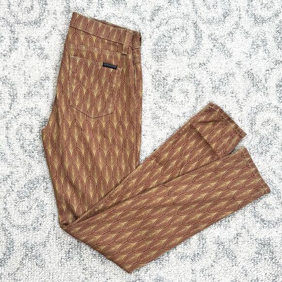 Hudson Jeans Women's Size 27  Nico Super Skinny Mid Rise Nouveau Print Denim‎ - Picture 1 of 13